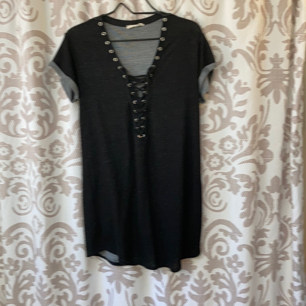 Mind code t shirt dress